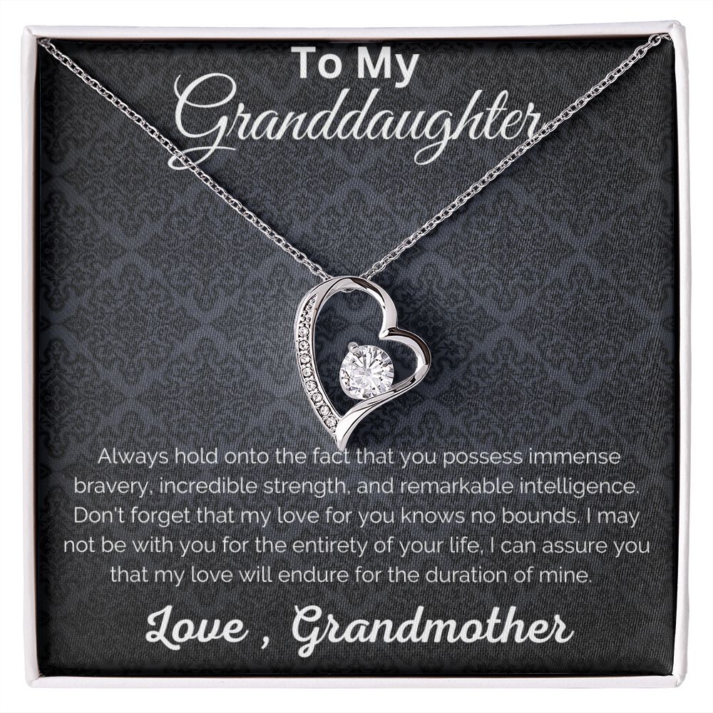 Granddaughter - Love Necklace From GrandMother